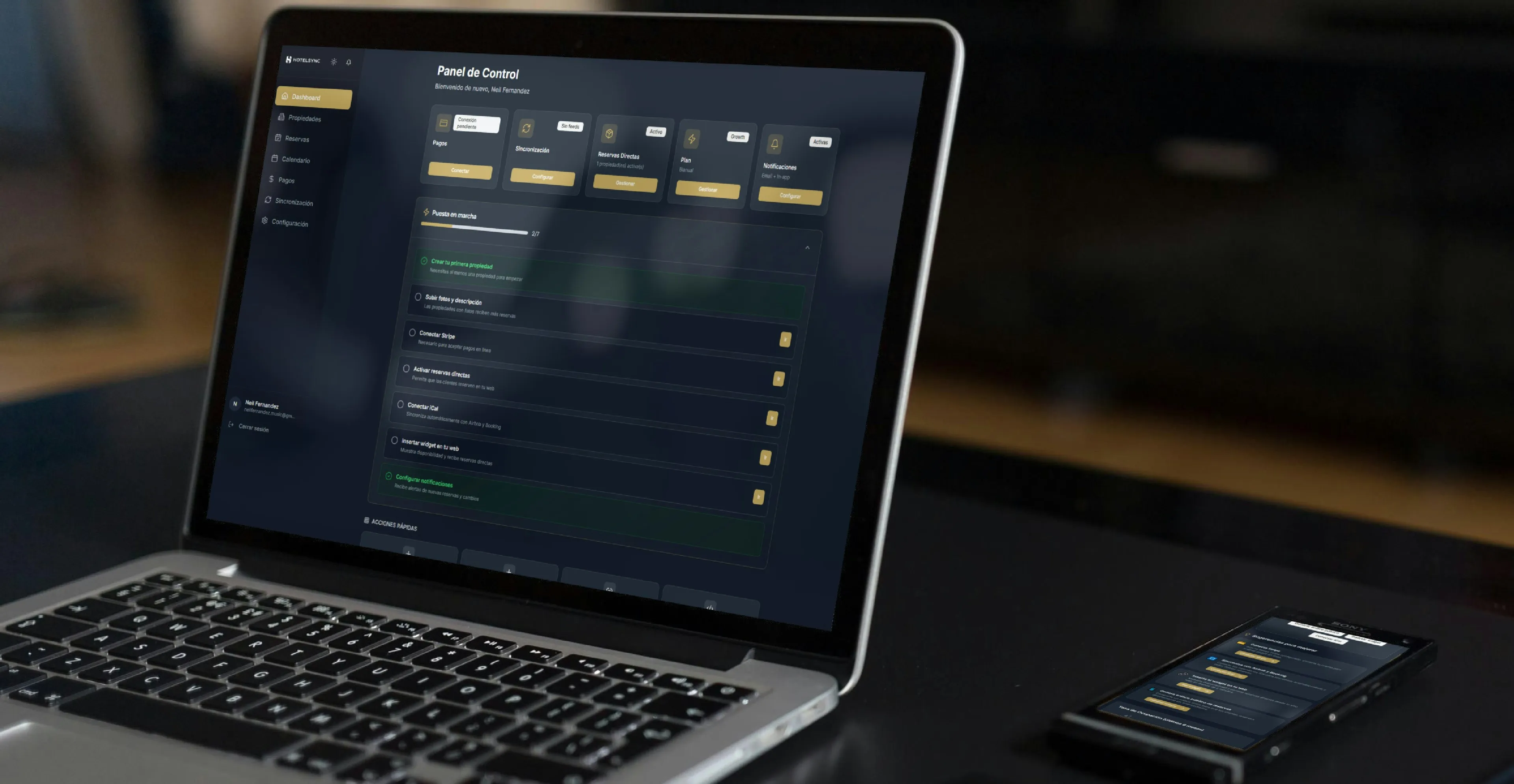 Corporate dashboard visuals and data streams